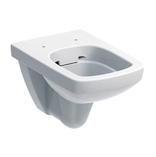 Унитаз подвесной Geberit Selnova Square воронкообразный Rimfree Белый (500.275.01.1) Унитаз подвесной Geberit Selnova Square воронкообразный Rimfree Белый (500.275.01.1)