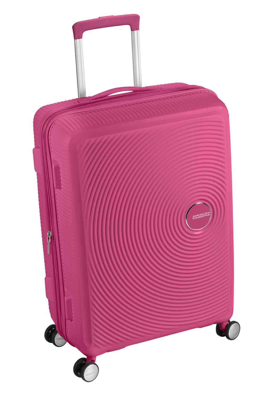 Чемодан с расширением American Tourister Soundbox 67x46,5x29/32 см Фуксия (32G-81002) - фото 3