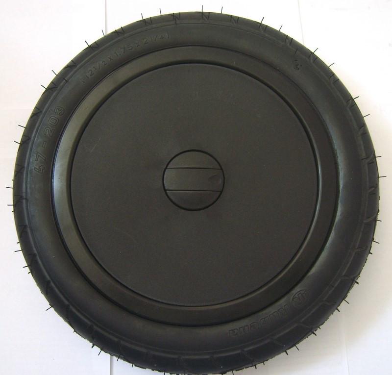 Колесо для дитячого візка надувне 12" 280x65 мм (29645) - фото 4 Колесо для дитячого візка надувне 12" 280x65 мм (29645) - фото 4