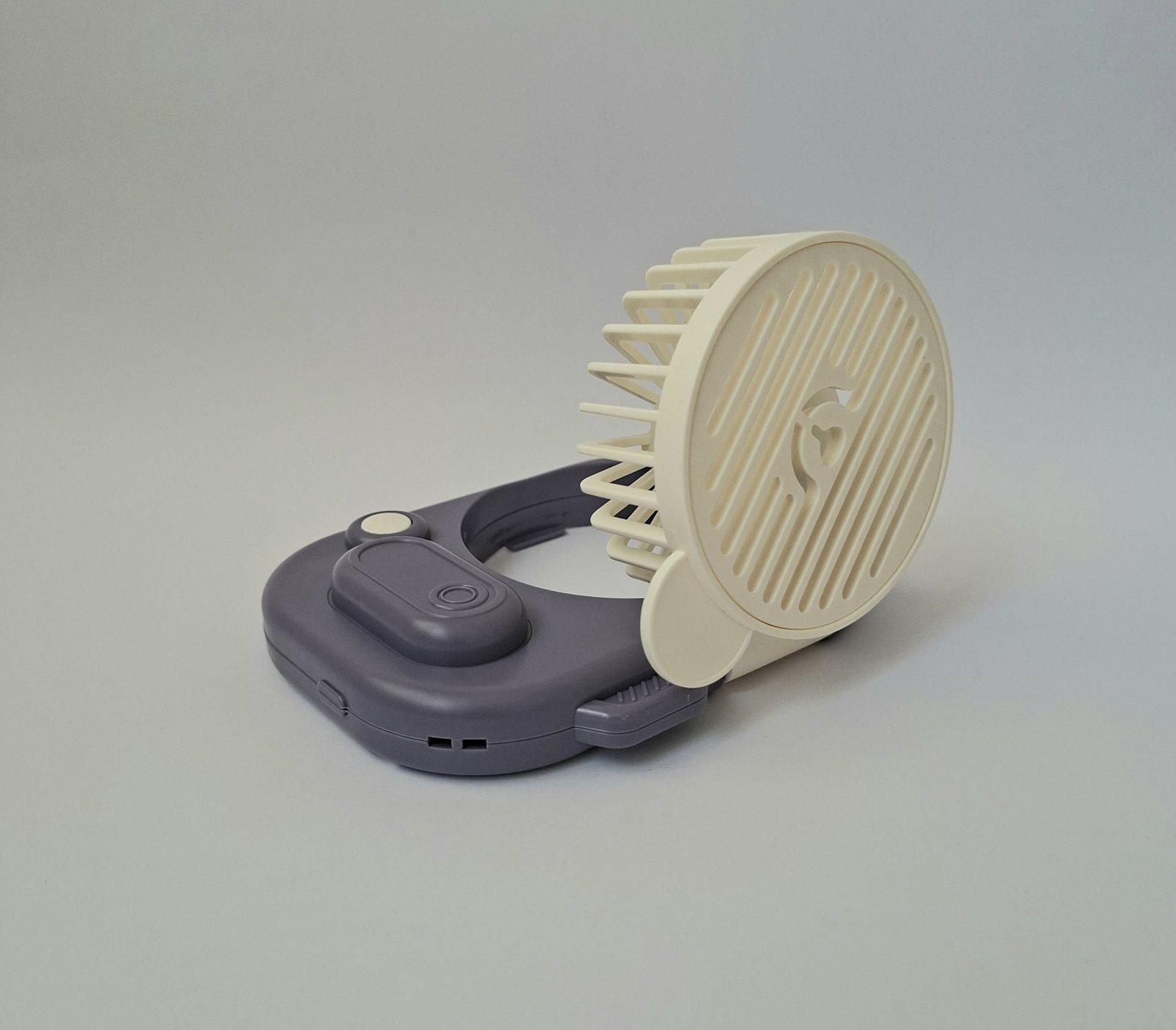 Вентилятор портативний акумуляторний Камери 0808-13 фіолетовий - фото 7 Вентилятор портативний акумуляторний Камери 0808-13 фіолетовий - фото 7