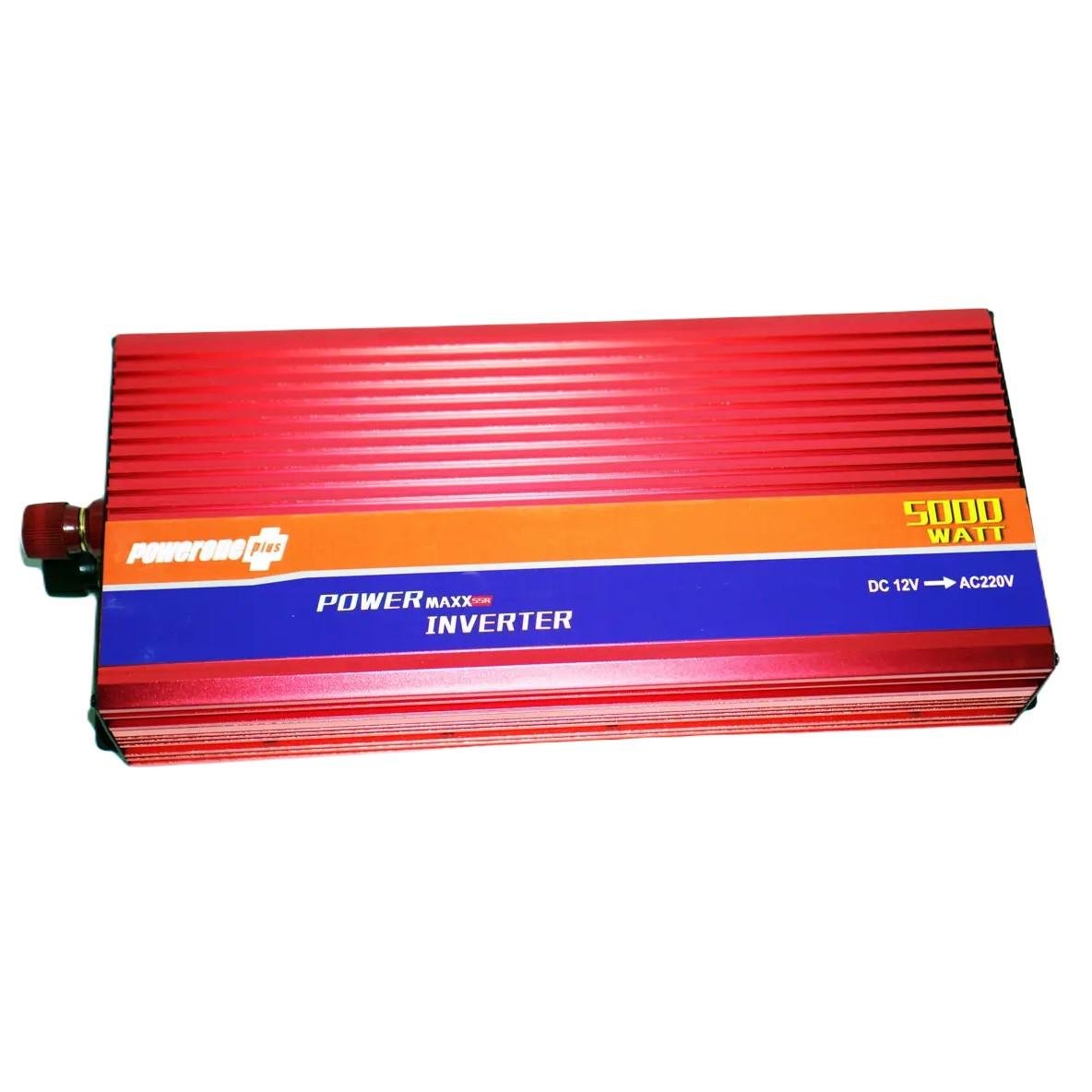Перетворювач напруги Powerone Plus 5000W 12V-220V з функцією плавного пуску Red (3_05767) - фото 4 Перетворювач напруги Powerone Plus 5000W 12V-220V з функцією плавного пуску Red (3_05767) - фото 4