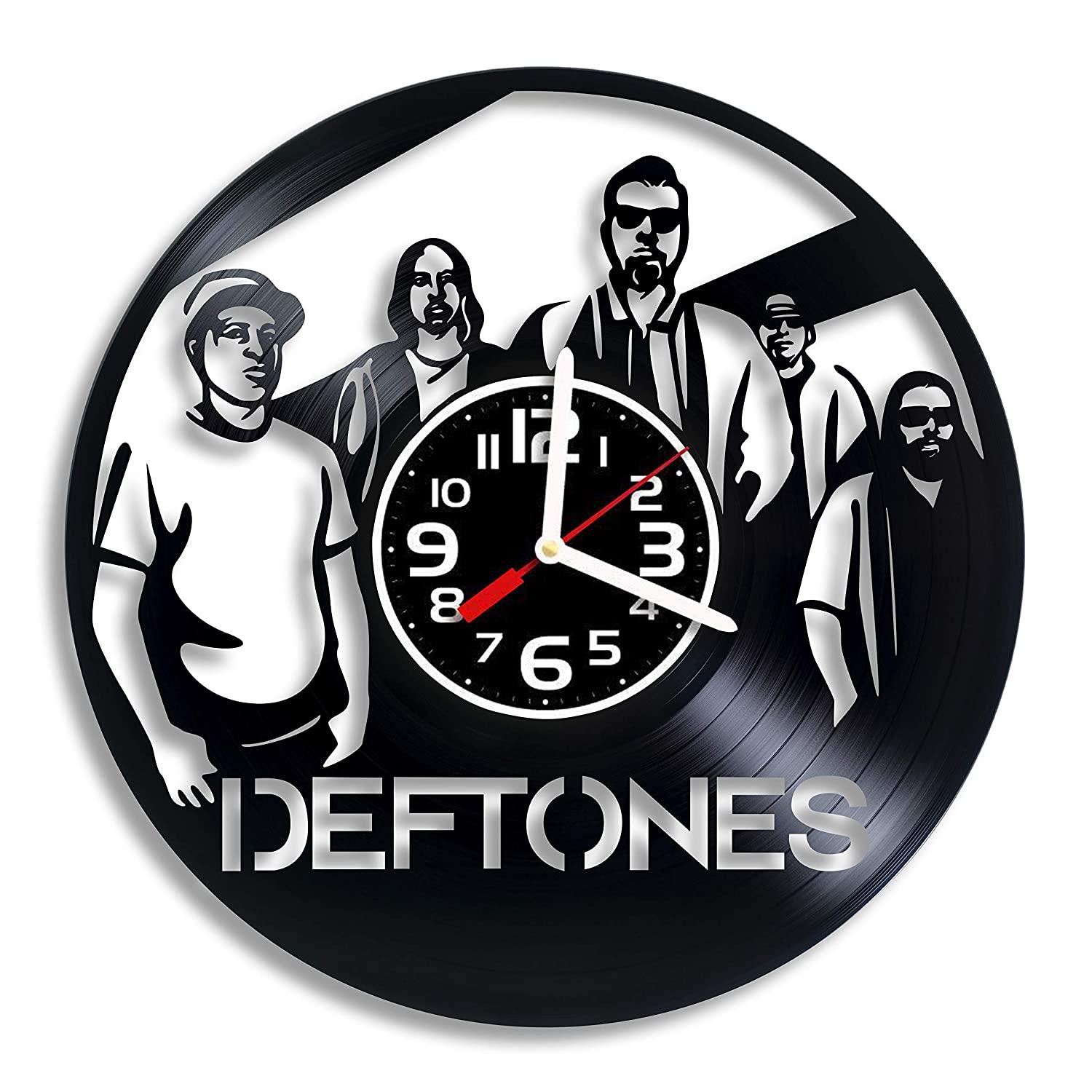 Часы настенные Deftones 2085 из виниловой пластинки
