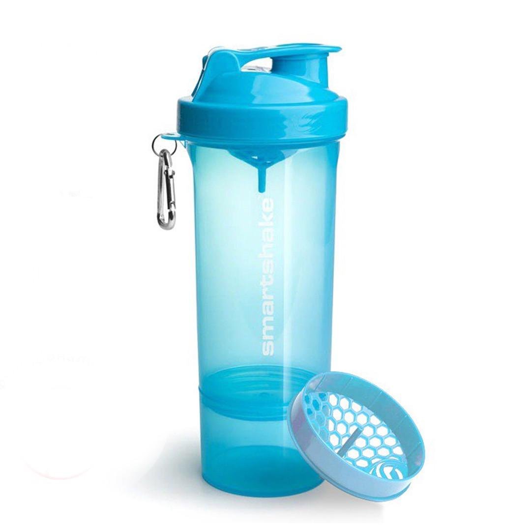 Шейкер спортивный SmartShake Slim 500 мл Neon Blue