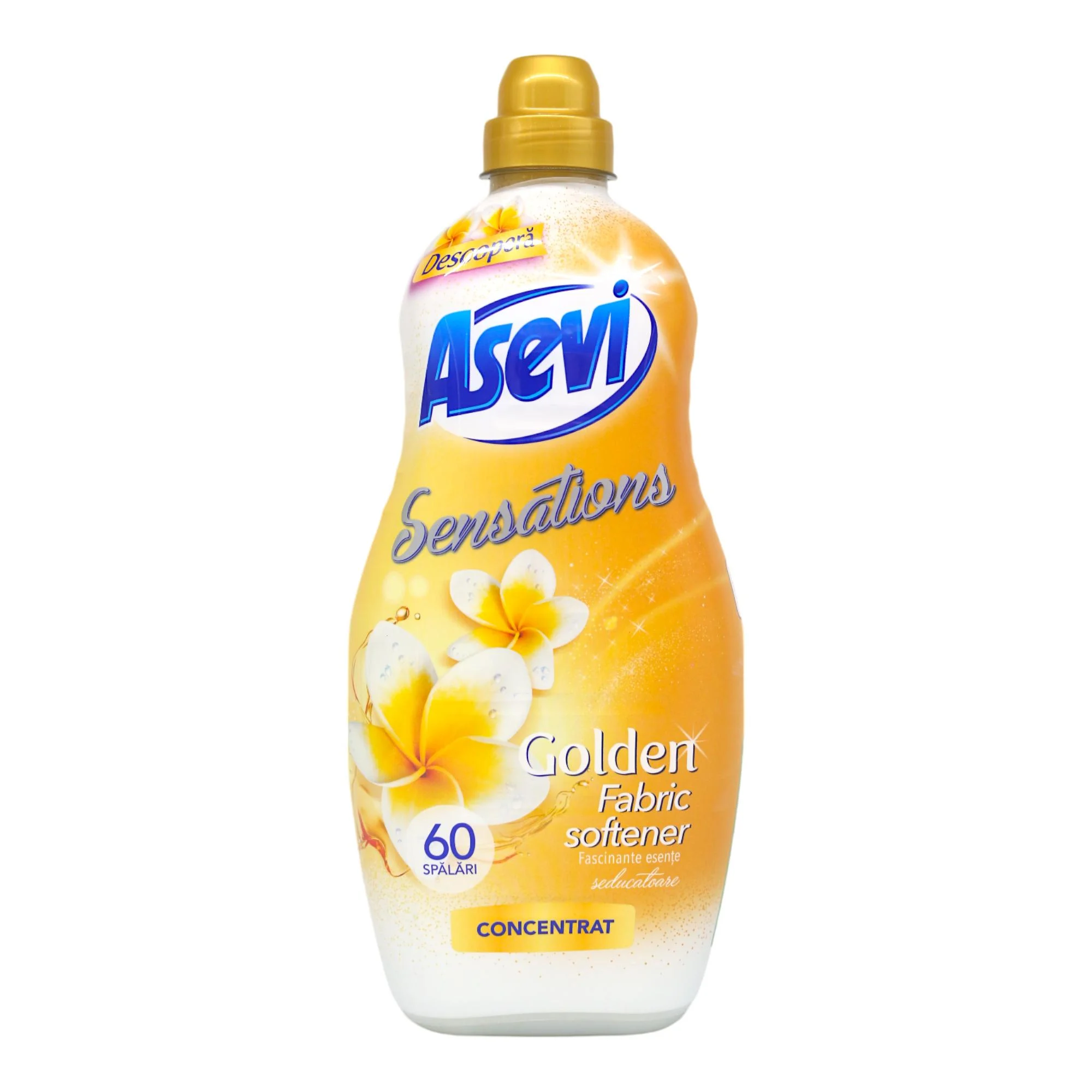 Ополіскувач парфумований Asevi Golden аромат екзотичних квітів 60 прань 1440 мл (31458141)