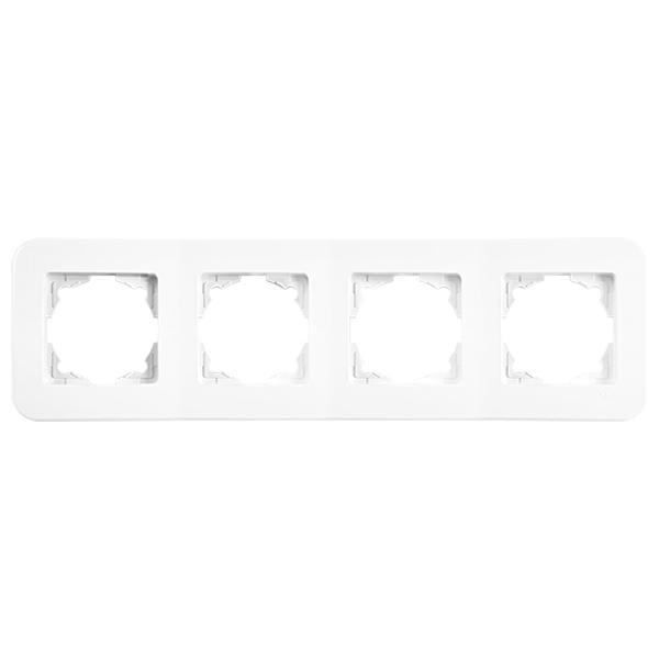 Рамка Viko Rollina 4-місна Білий