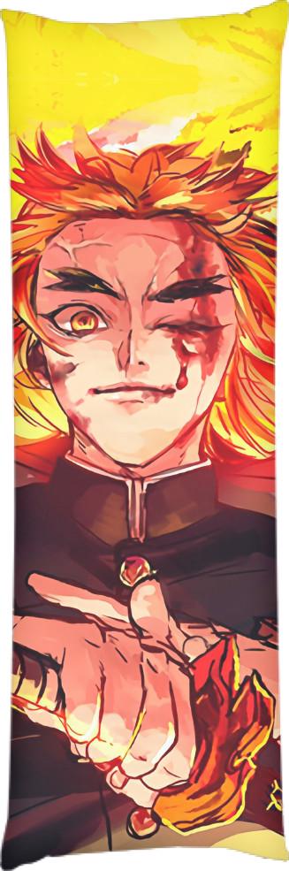 Подушка дакимакура Demon Slayer Kimetsu no Yaiba 64 60x180 см (14106035)