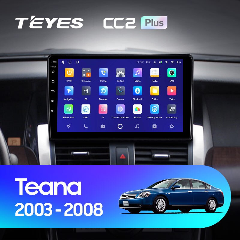 Автомагнитола штатная Teyes CC2 Plus для Nissan Teana J31 2003-2008 Android (1737398414) - фото 3