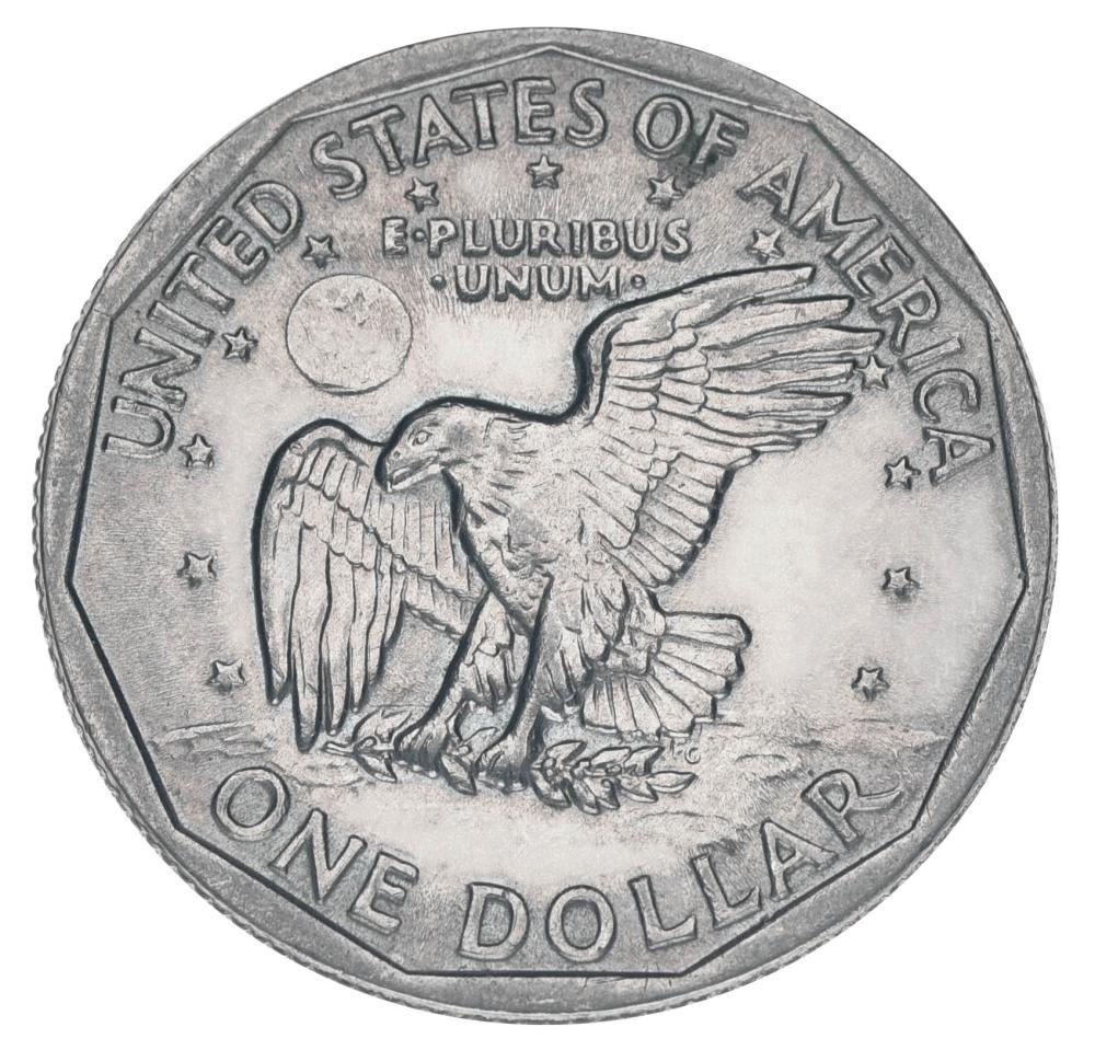Монета "США 1 доллар 1979 AU-UNC Сьюзен Энтони" (М25428)