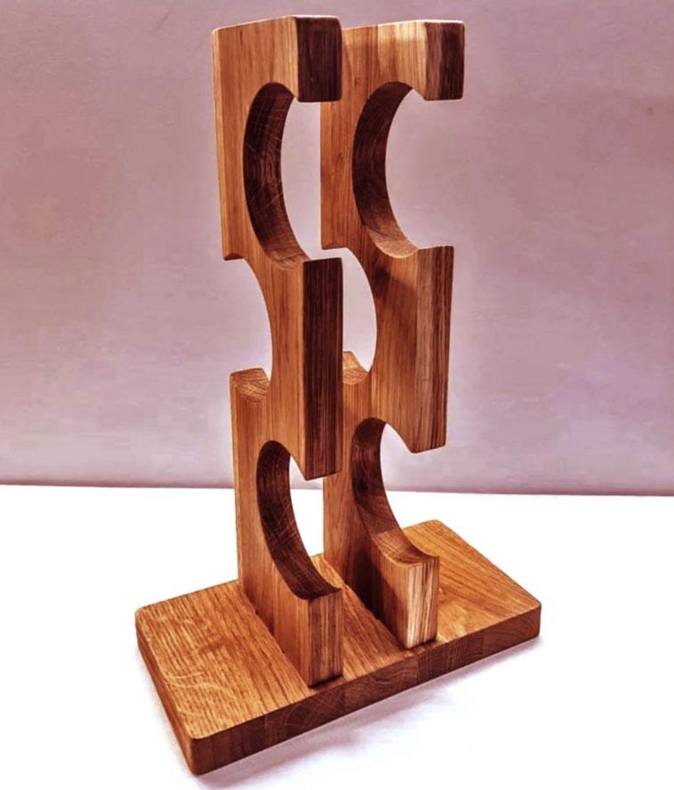 Полка для вина настольная Варинг Шафран (Впс-009306)