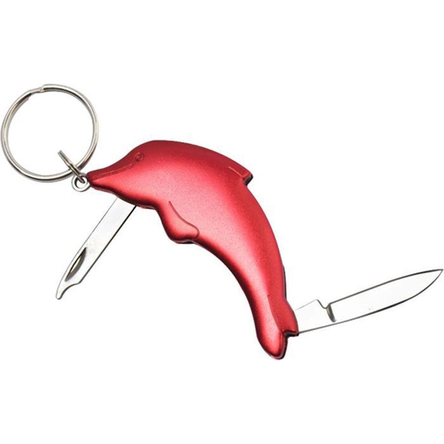 Брелок-нож Munkees 2523 Dolphin Knife Red