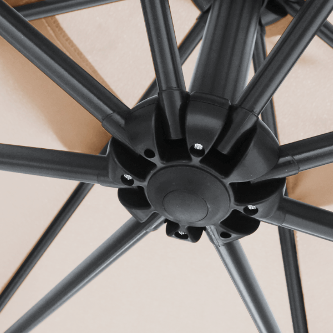 Зонтик садовый Di Volio EMPOLI 300 см и основа садового зонтика Кремовый (1630) - фото 15 Зонтик садовый Di Volio EMPOLI 300 см и основа садового зонтика Кремовый (1630) - фото 15