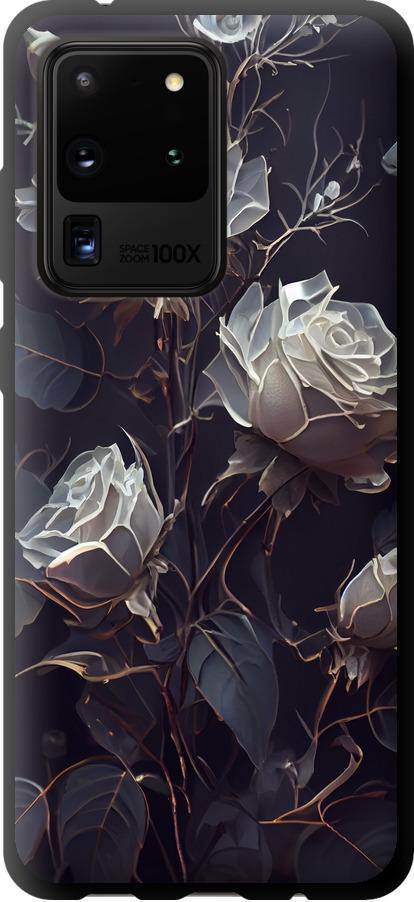 Чехол на Samsung Galaxy S20 Ultra Розы 2 (5550b-1831-42517) Чехол на Samsung Galaxy S20 Ultra Розы 2 (5550b-1831-42517)