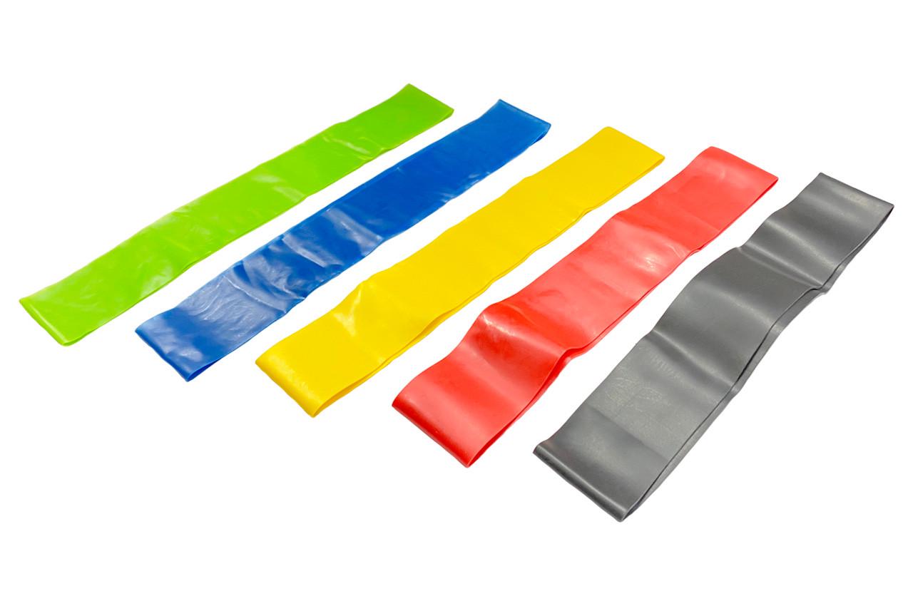 Набор фитнес-резинок Fit Simplity 600x50 мм 5 шт. (EL-618)