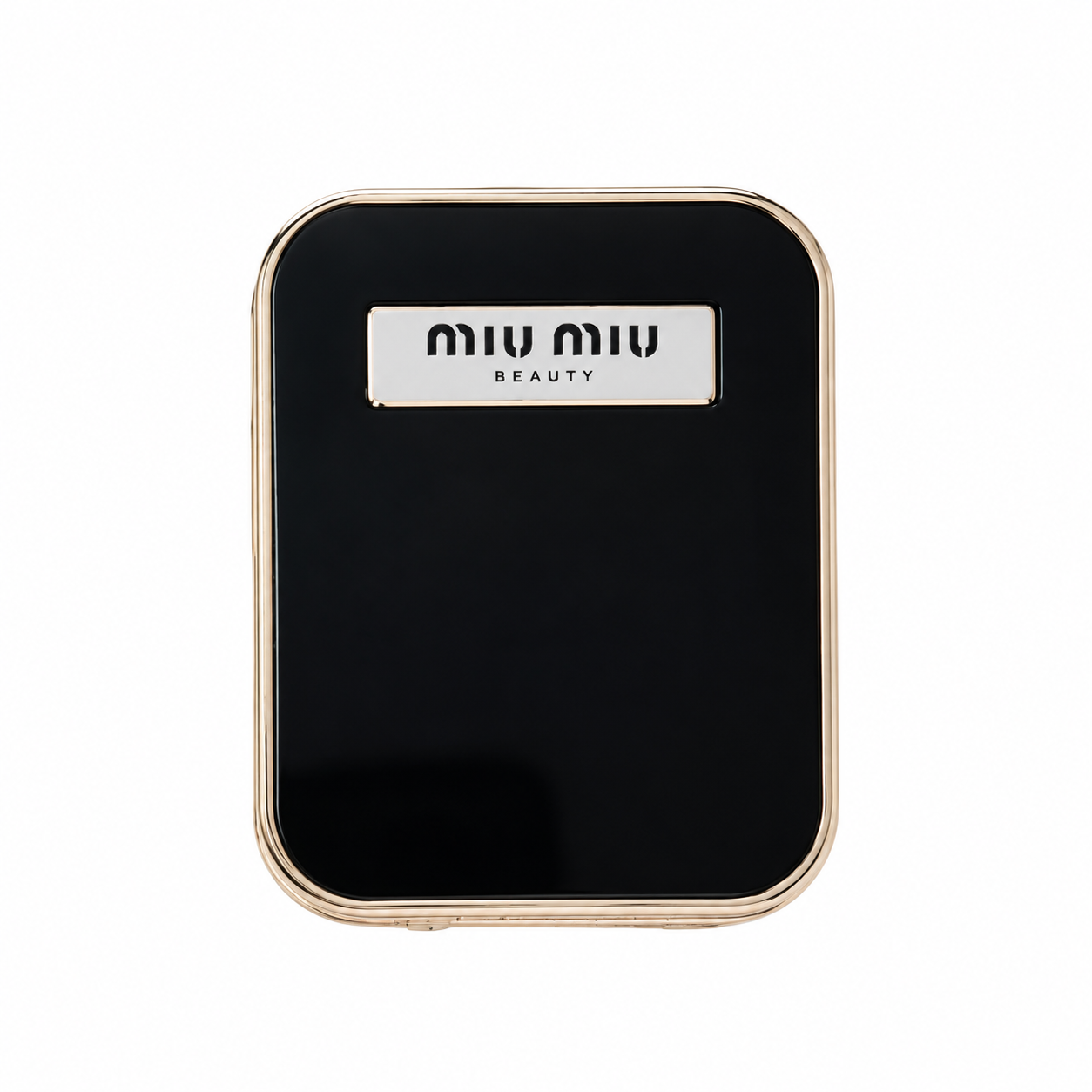 Зеркало косметическое Miu Miu Beauty складное портативное двустороннее Black