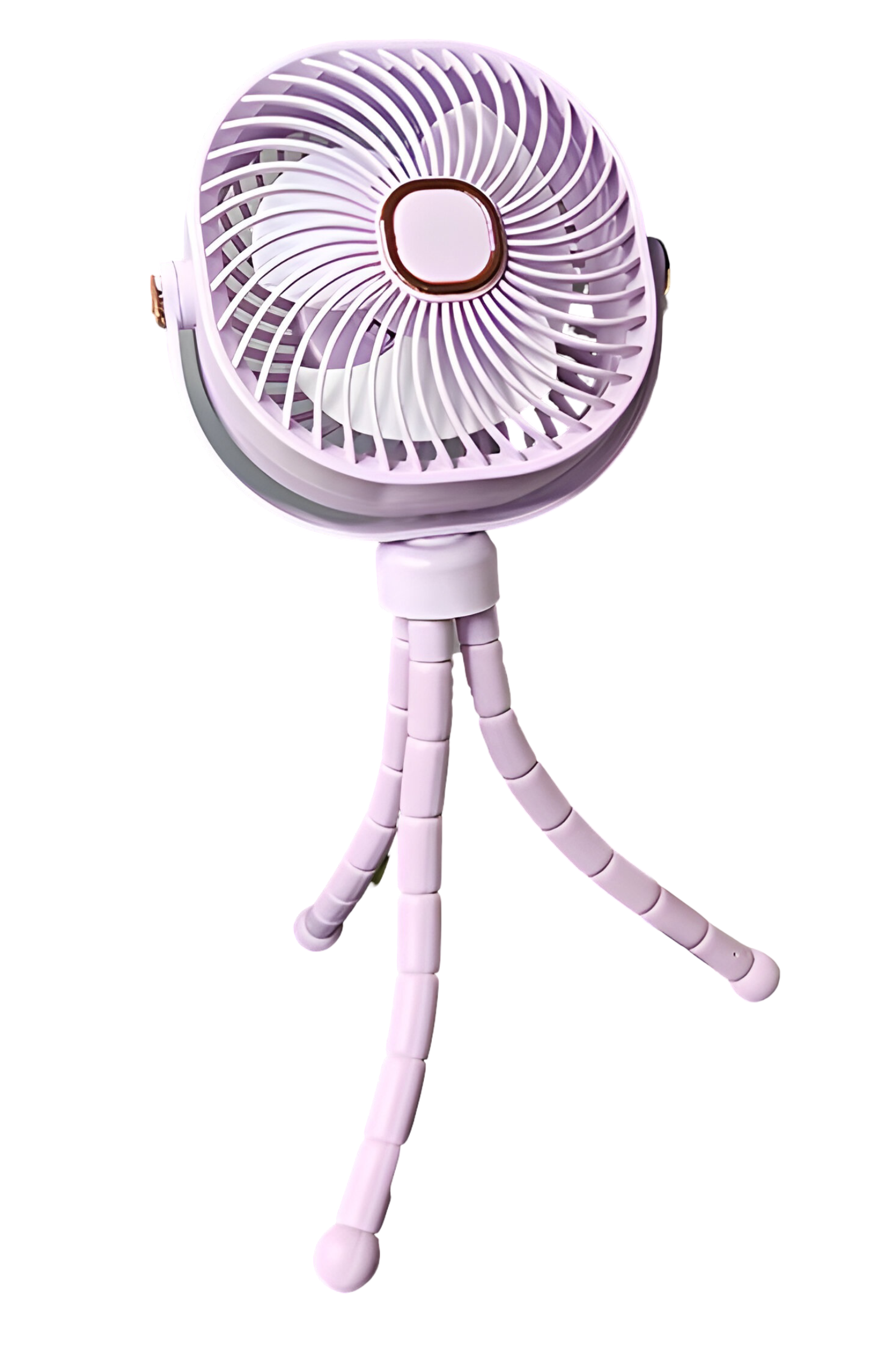 Вентилятор-USB настільний із гнучким штативом Фіолетовий (ZB114) - фото 2 Вентилятор-USB настільний із гнучким штативом Фіолетовий (ZB114) - фото 2