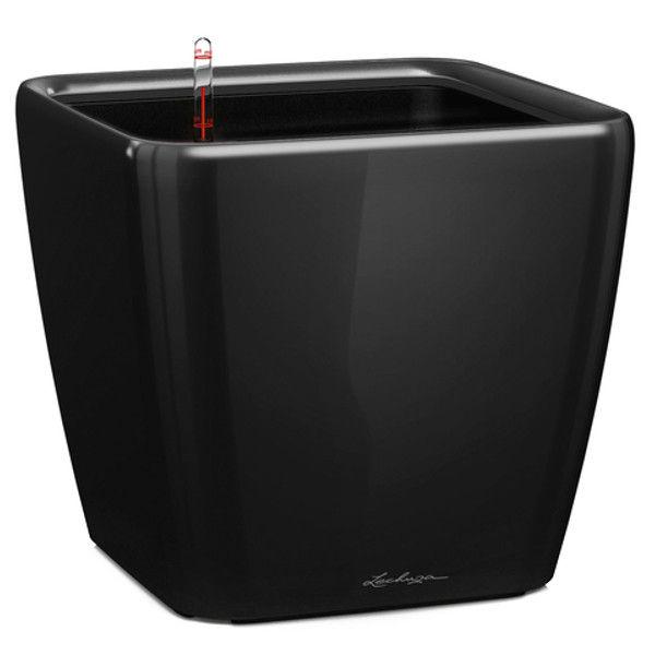 Вазон умный Lechuza Quadro Premium LS 50 53 л Черный (16289)