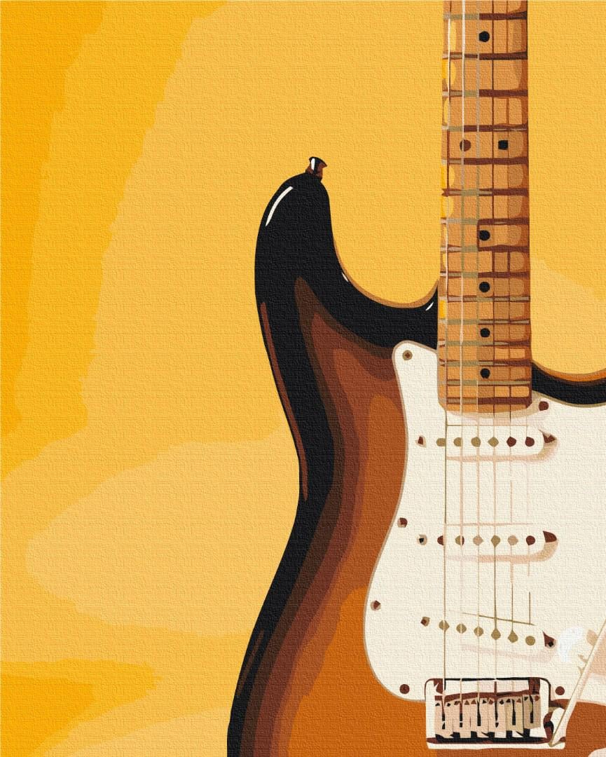 Картина за номерами Brushme Електрогітара 48x60 см (BS53705L)