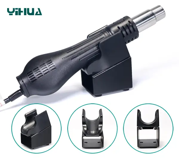 Паяльна станція YIHUA 8858 термоповітряна портативна з дисплеєм (2007227183) - фото 5