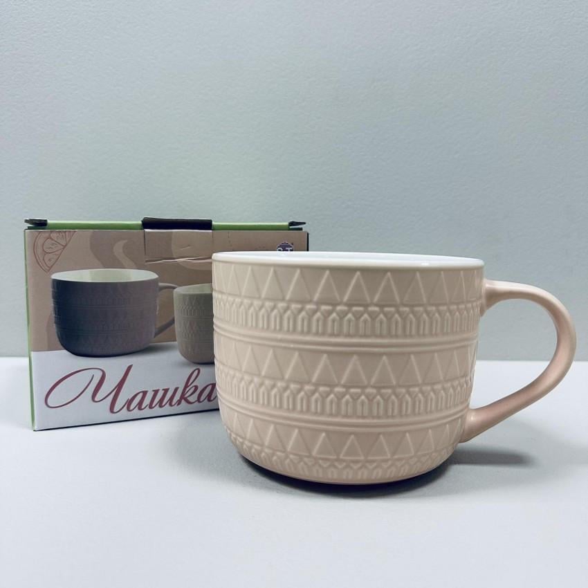 Чашка фарфоровая S&T 4160-97 1000 мл 13,7х10,3 см Персиковый