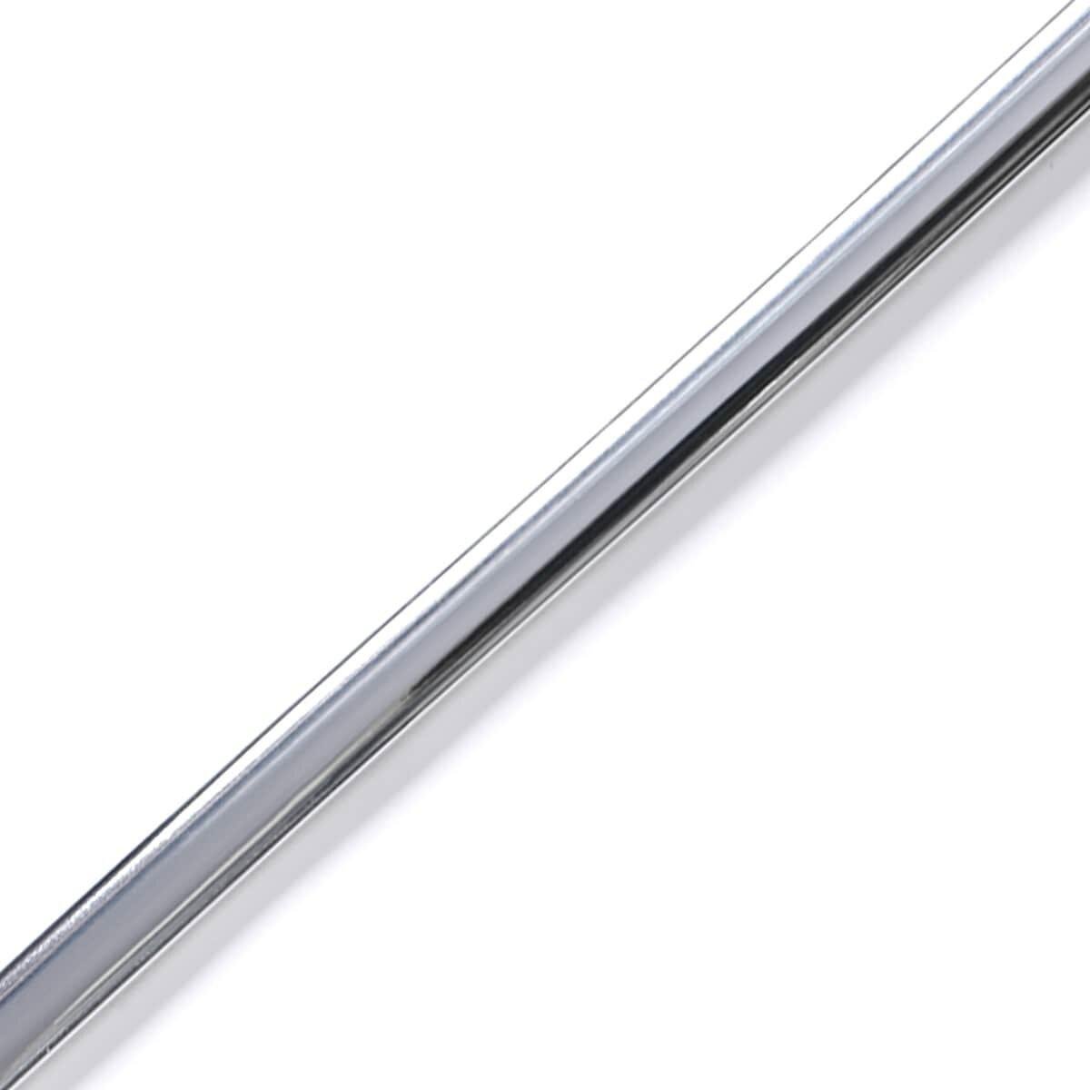 Молдинг D-образный 3000x8x4 мм Серебряный (SW-00001552)