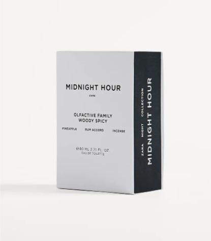 Туалетная вода для мужчин ZARA Midnight Hour 80 мл (064f2beb) - фото 2