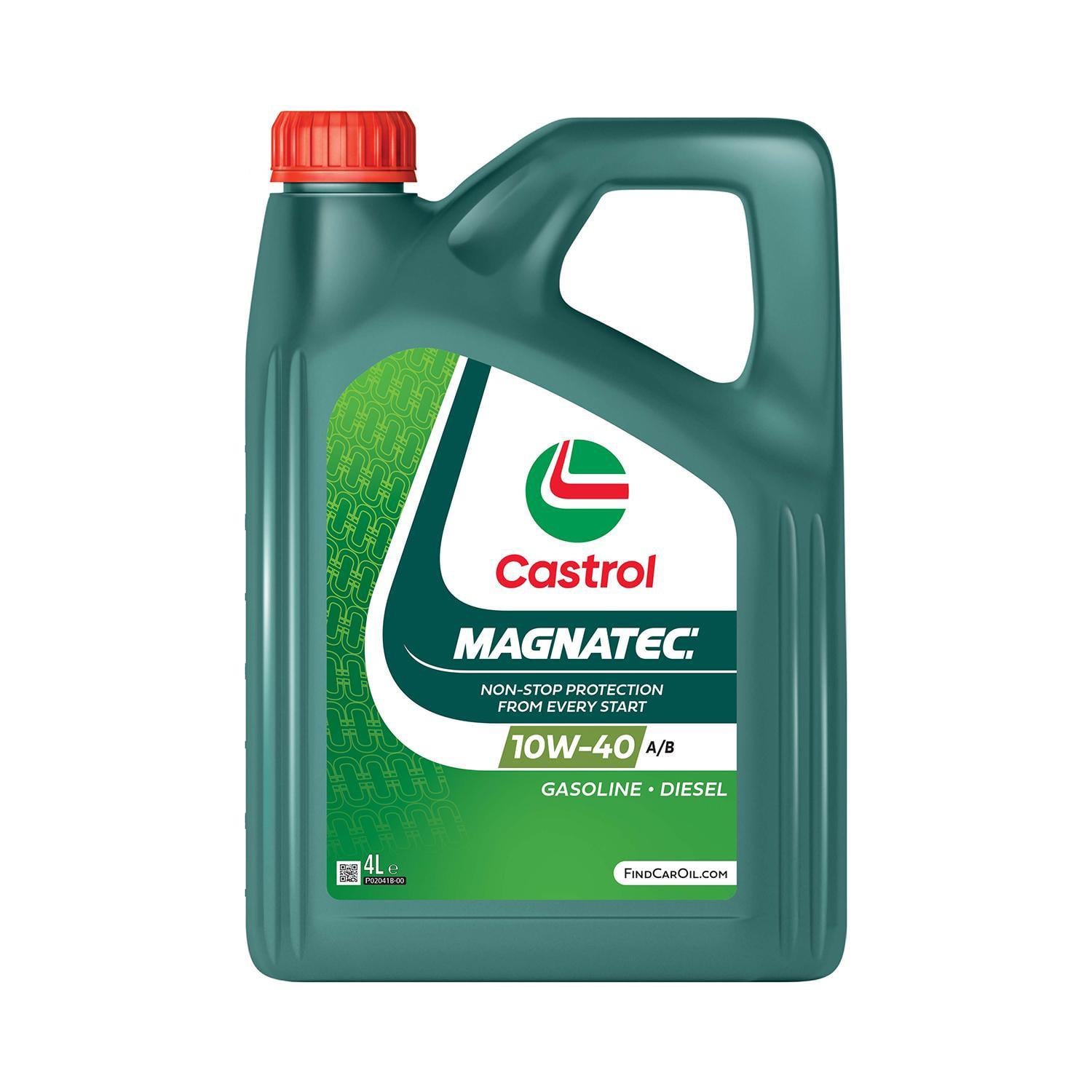 Моторне мастило Castrol Magnatec Diesel B4 A3/B4 SN/CF 10W-40 4 л (15A7BA)