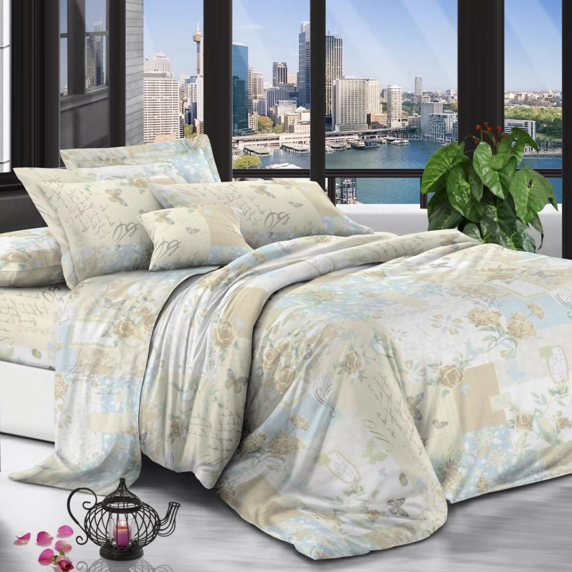 Комплект постельного белья Vital Textile Жатка евро 200х220 см (Gе-24)