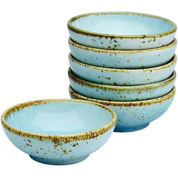 Набір піал для сої Nature Collection Creatable 8 см 6 шт. Світло-блакитний