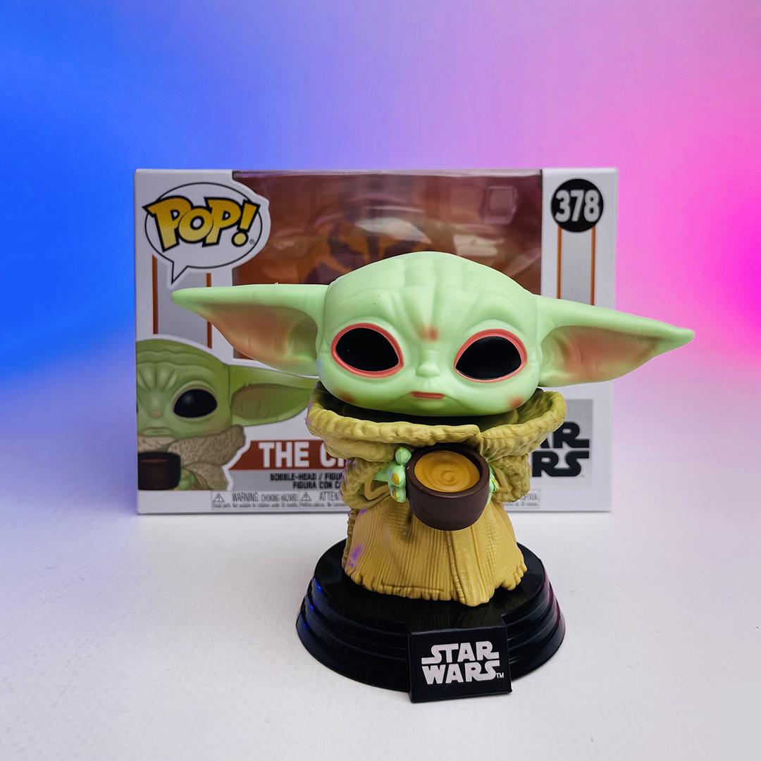 Фігурка Funko POP Star Wars Mandalorian The Child With Cup (49933)