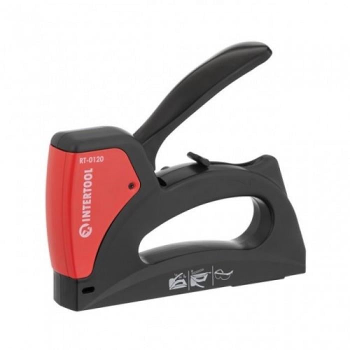 Степлер будівельний Intertool RT-0120 під скобу 11.3х0.7х6-14 мм