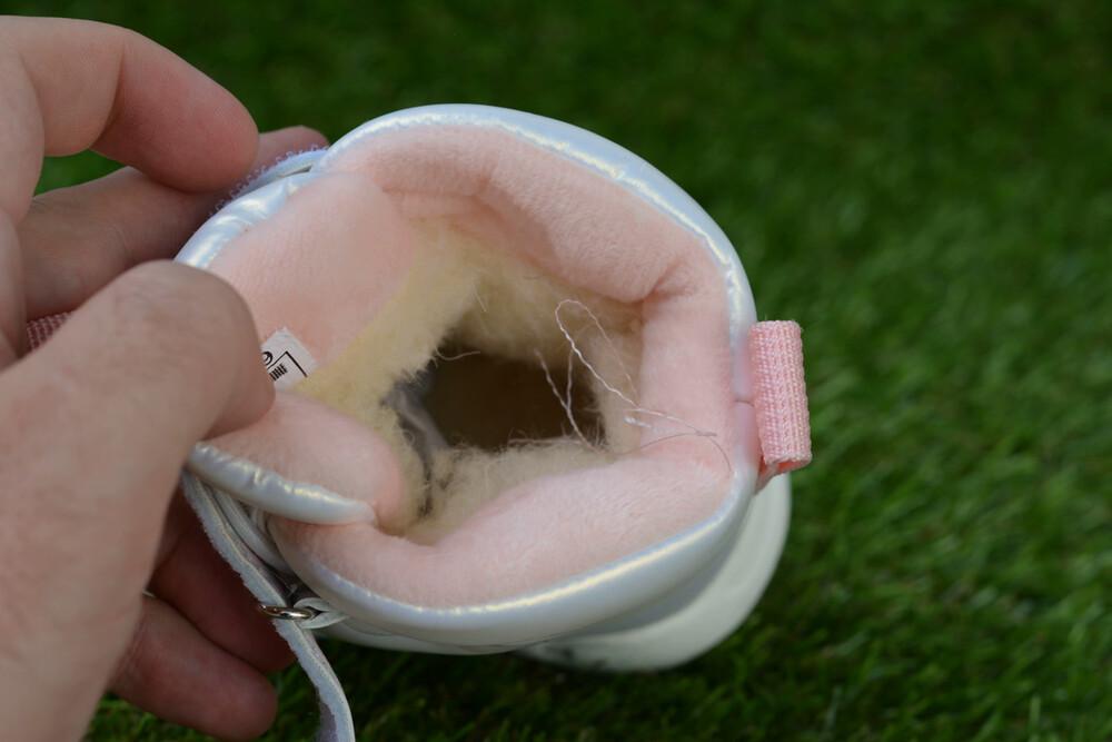 Чоботи дитячі зимові для дівчинки р. 24 Срібний (11355426) - фото 6 Чоботи дитячі зимові для дівчинки р. 24 Срібний (11355426) - фото 6