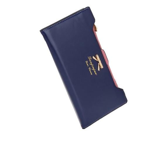 Кошелек женский Langjinjue Fashion кожа Синий (703913805)