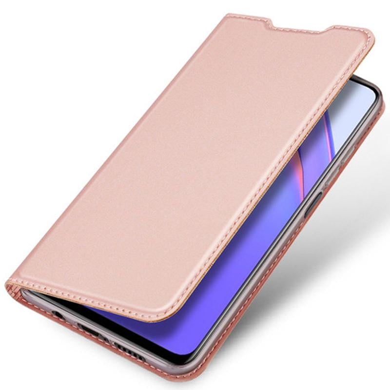 Чехол-книжка Dux Ducis с карманом для Xiaomi Redmi Note 9 Pro 5G Rose Gold (160258) - фото 3