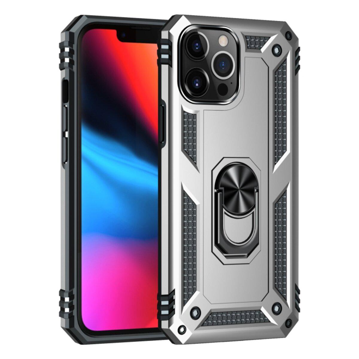 Противоударный чехол для Apple iPhone 13 Pro Cosmic Robot Ring / Silver