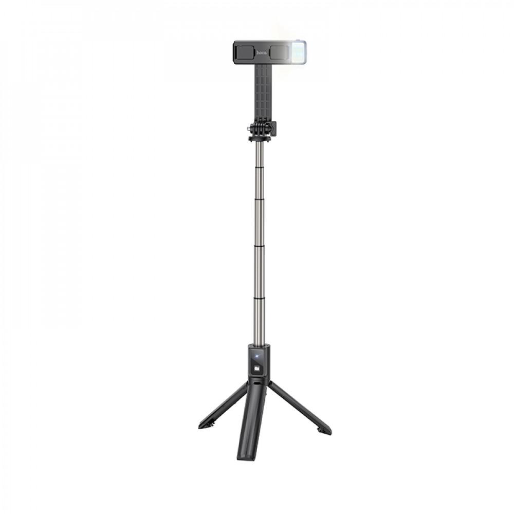 Селфи-монопод Hoco Live Broadcast Holder K15 Black - фото 3