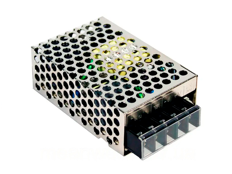 Блок питания Mean Well IP20 RS-12-25 AC125-373V/DC 12V 25W (23500085)
