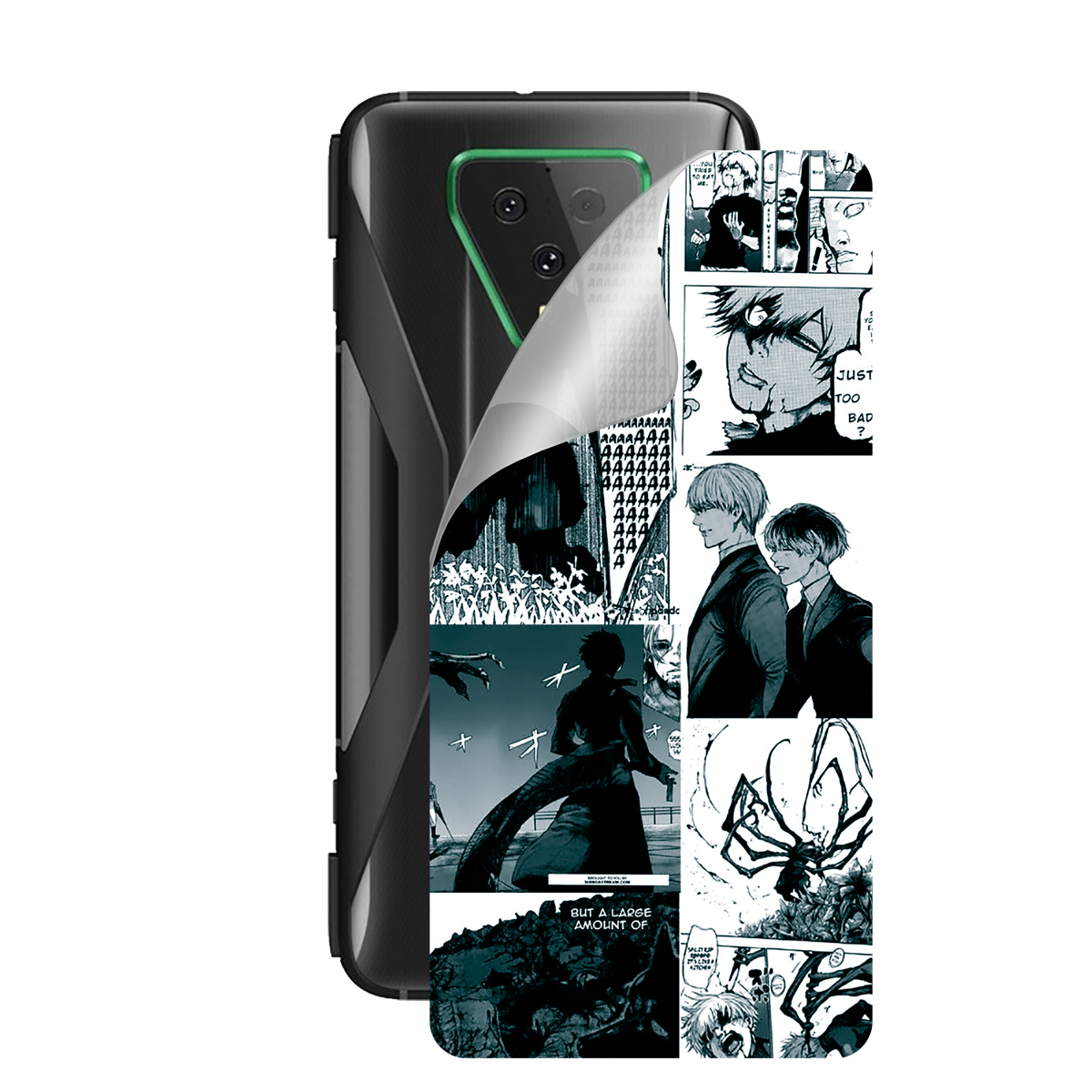 Поліуретанова плівка для Xiaomi Black Shark 3 Pro серії Print Armor