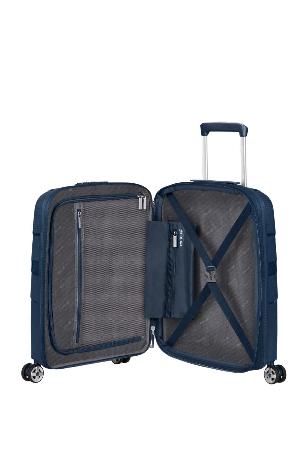 Валіза American Tourister STARVIBE 55х40х20/23 см Темно-синій (MD5*41002) - фото 3