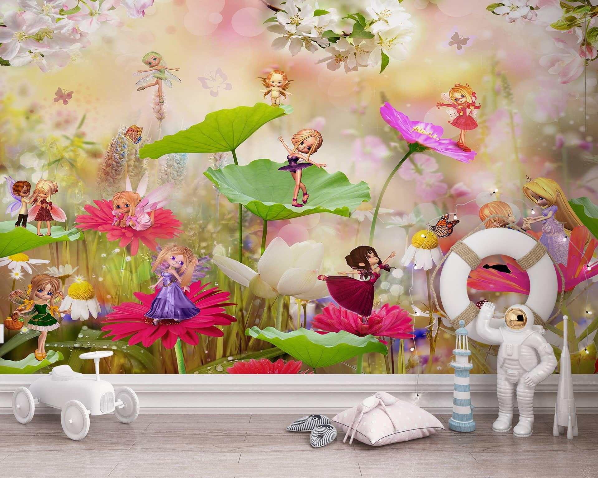 Фотошпалери флізелінові Styleo Print-walls Сад фей 0441 300х250 см (Pw-0441/2)