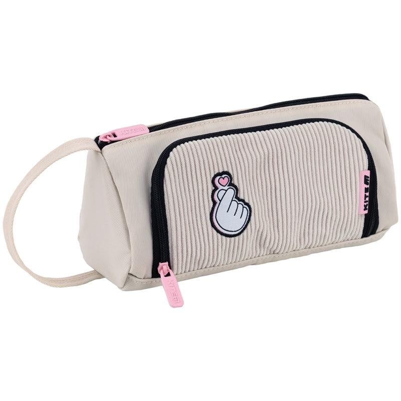 Пенал KITE для девочки Бежевый (K25-2700-1)