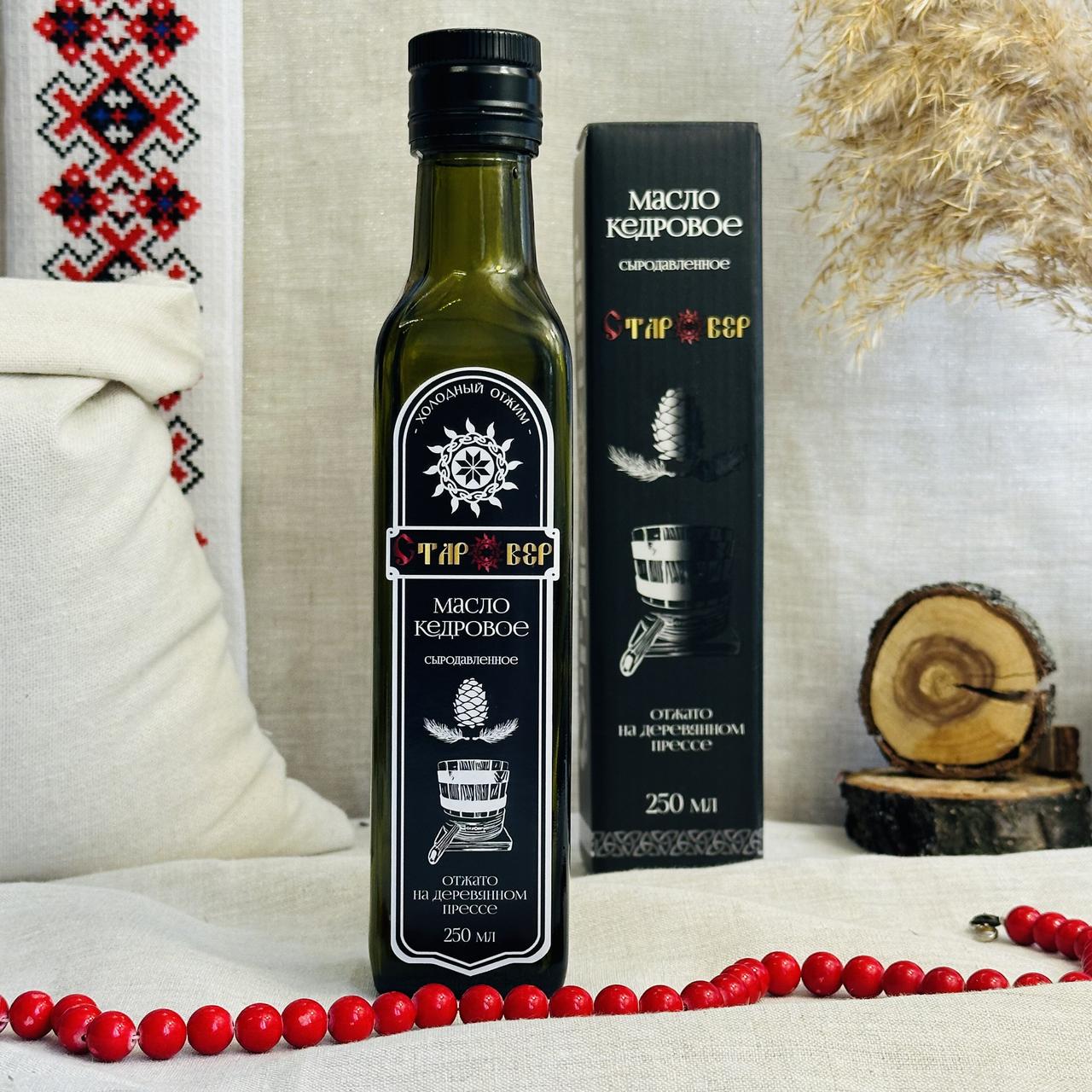 Масло кедровое Старовер премиум 250 мл (1384686125)