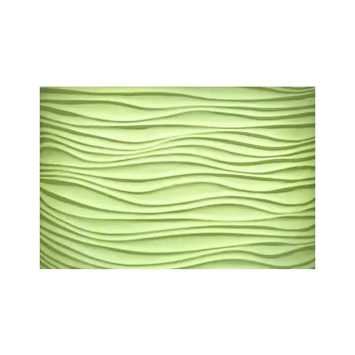 Фотообои флизелиновые Consalnet 3D Волны 416x254 см Салатовый (W1202VEXXXL)