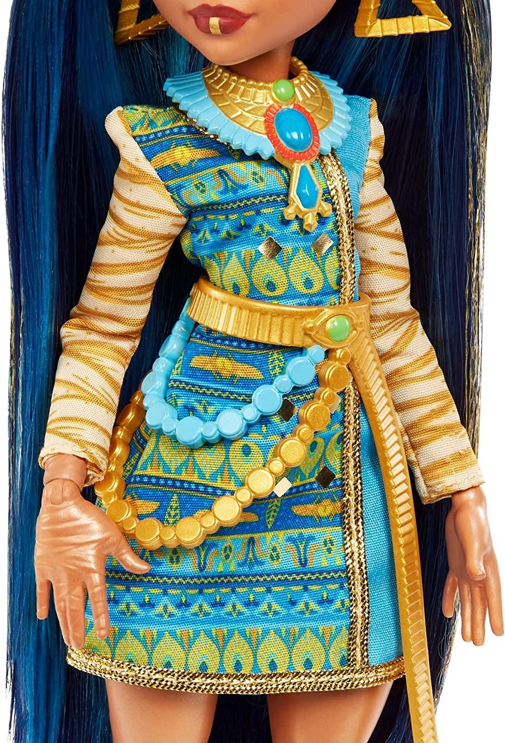 Лялька Monster High Cleo De Nile Posable Fashion Doll 2022 - фото 3