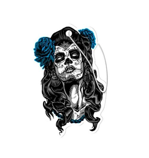 Автомобильный ароматизатор Aroma Car Dia De Los Muertos Blue Diamond Girl