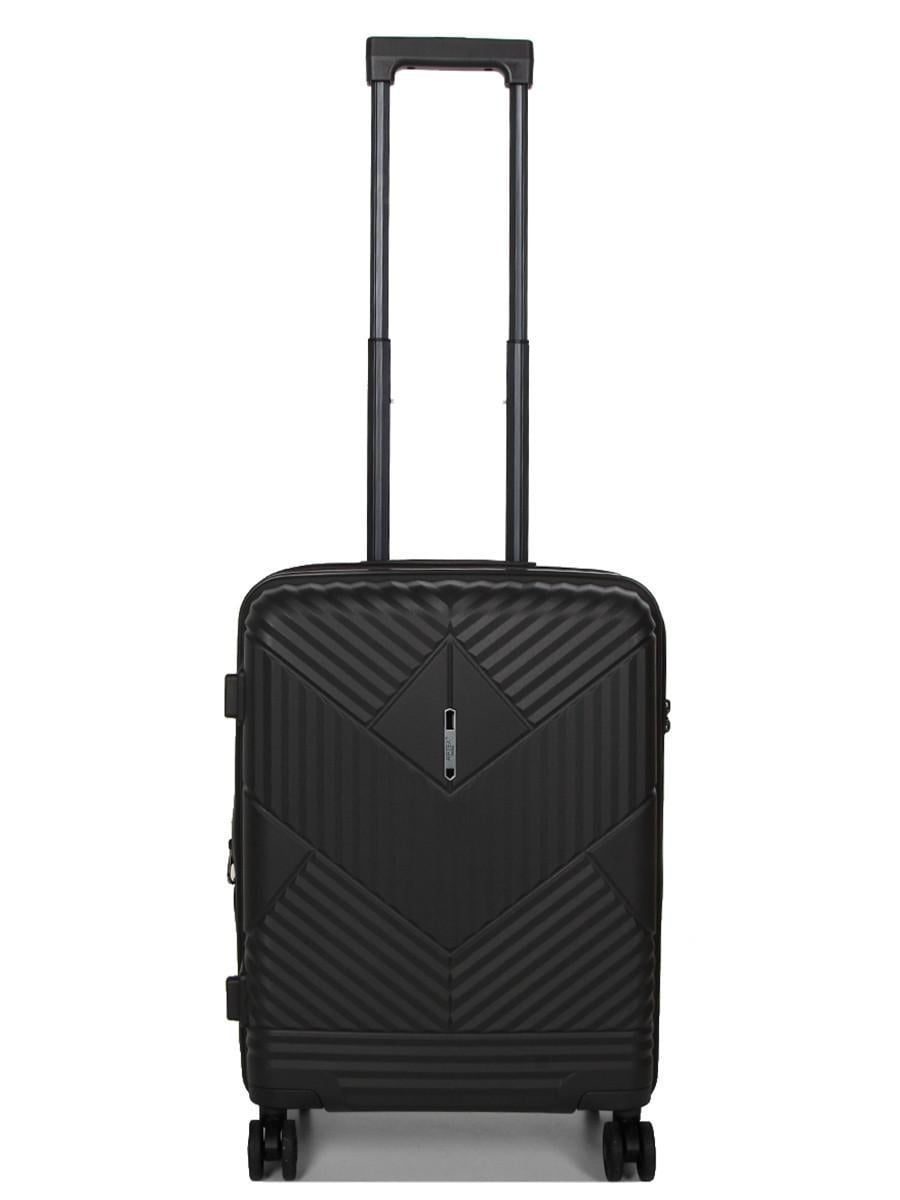 Чемодан ручная кладь Airtex полипропилен S 55х40х20+5 см 44 л 3 кг Серый (639)