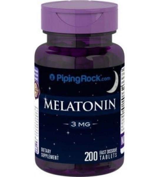Мелатонин Melatonin Fast Dissolve 3 mg 200 Fast Dissolve Tablets