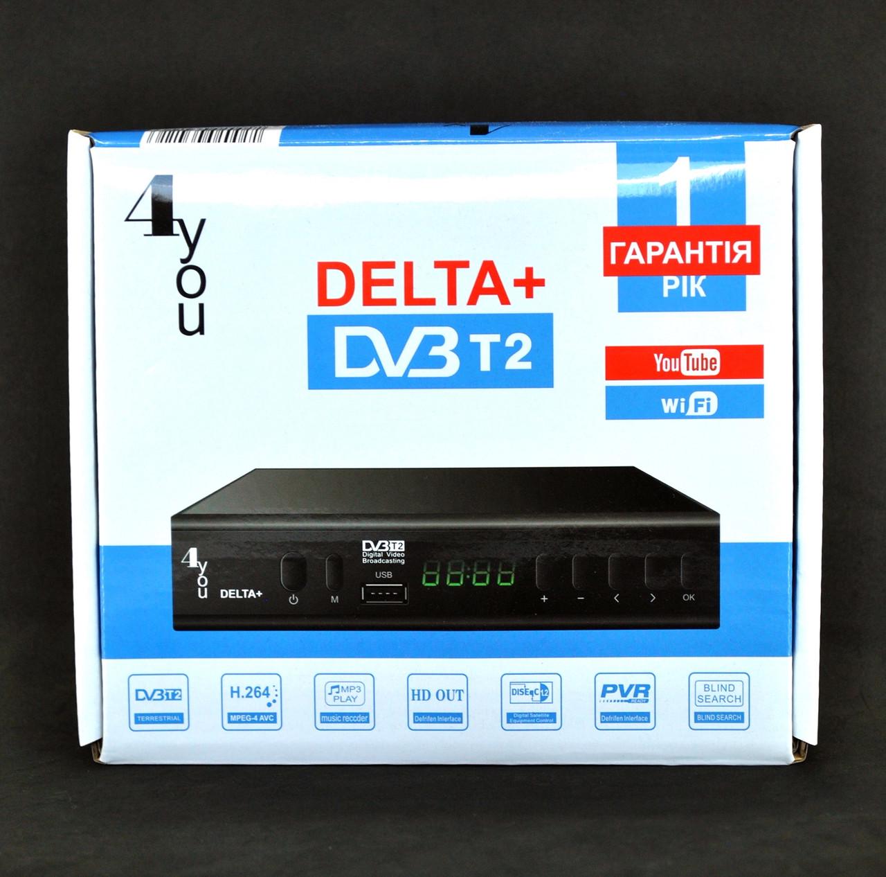 Тюнер DVB-T2 4you DELTA Plus GX6701 (1454833210) - фото 5