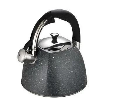 Чайник Edenberg со свистком из нержавеющей стали 3 л (EB-3541-gray) Чайник Edenberg со свистком из нержавеющей стали 3 л (EB-3541-gray)