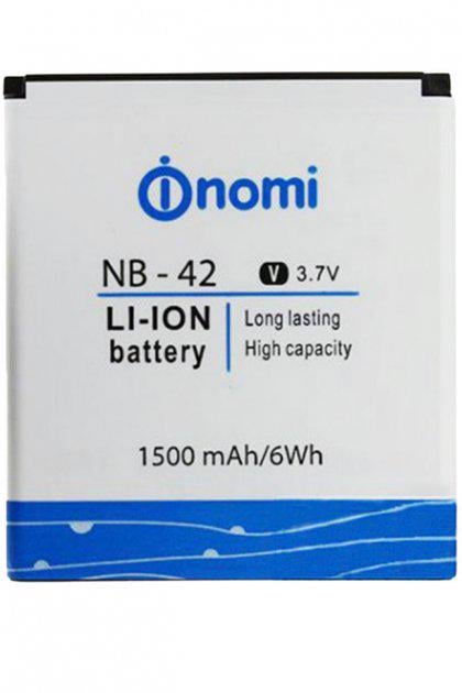 Аккумулятор NB-42 для Nomi I401 1500 mAh (000021586)