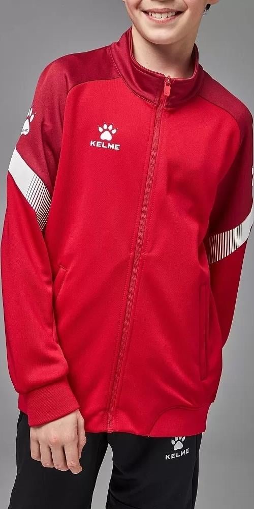 Олимпийка детская Kelme WARRIOR 140 см Красный (8061WT3002.9600) - фото 4